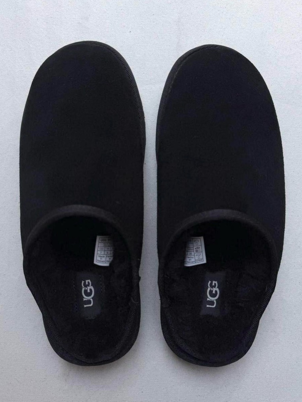 UGG black slip-on Size US Men’s 7 Women’s US8.5-9 NEW